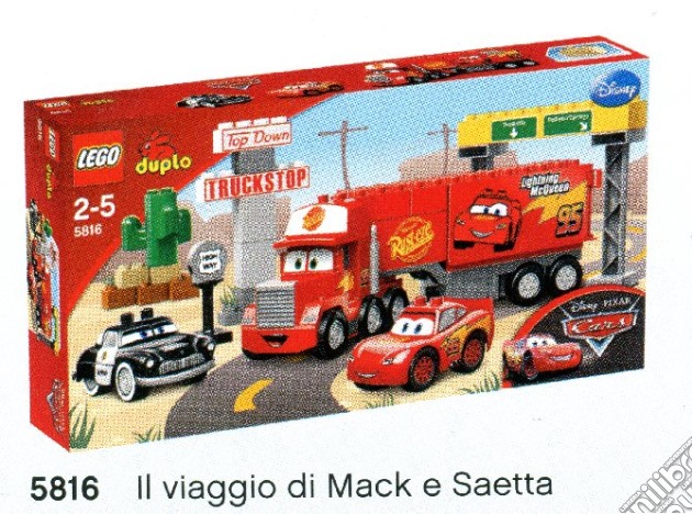 Lego - Duplo - Cars 2 - Il Viaggio Di Mack E Saetta gioco