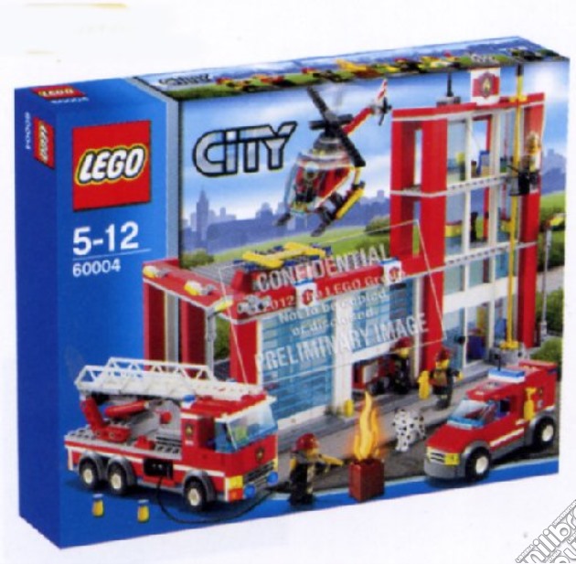 Lego - City - Caserma Dei Pompieri gioco