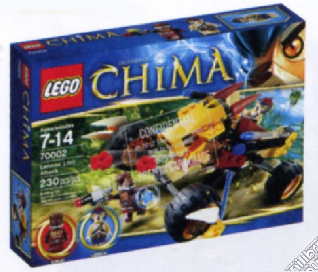 Lego - Chima - Il Quad Leone Di Lennox gioco