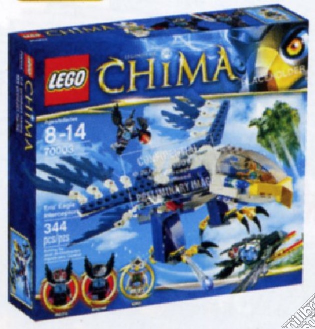 Lego - Chima - L'Intercettatore Reale Di Eris gioco