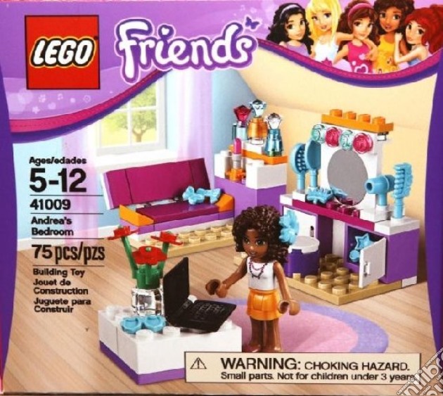 Lego - Friends - La Camera Da Letto Di Andrea gioco di Lego