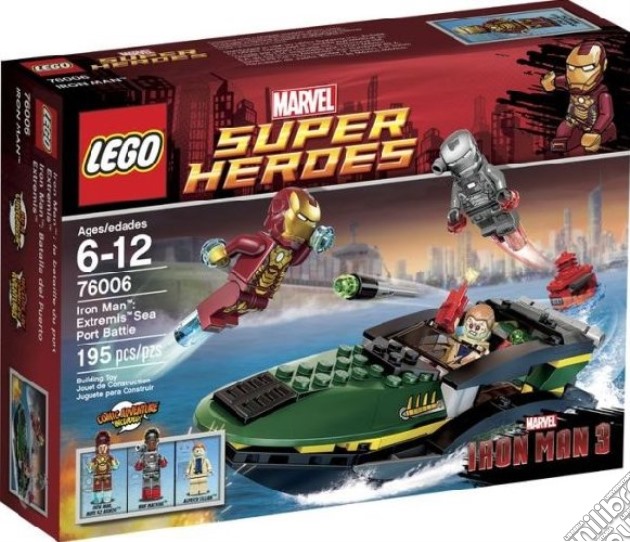 Lego - Marvel Super Heroes - Iron Man: Extremis - Battaglia Al Porto gioco di Lego