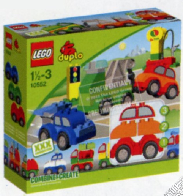 Lego - Duplo - Crea Le Tue Macchinine gioco