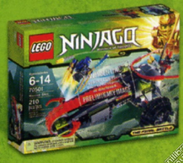 Lego - Ninjago - Moto Guerriera gioco