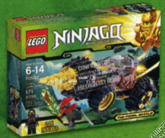 Lego - Ninjago - La Trivellatrice Di Cole gioco