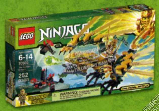 Lego - Ninjago - Il Dragone D'Oro gioco