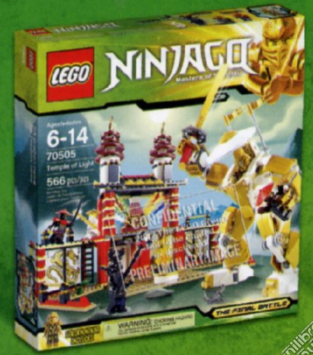 Lego - Ninjago - Il Tempio Della Luce gioco