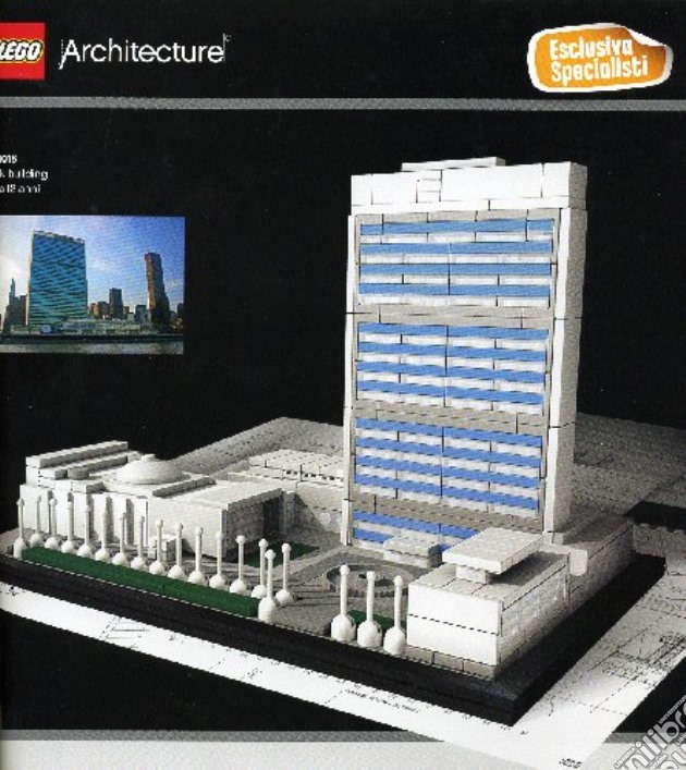 Lego - Architecture - Nazioni Unite Quartier Generale gioco di Lego