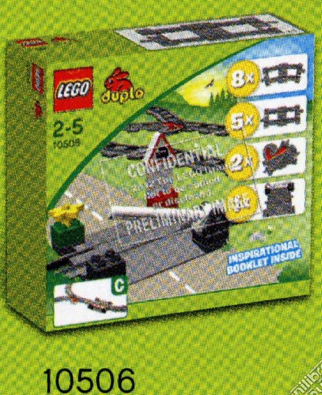 Lego - Duplo - Set Accessori Ferrovia gioco di Lego