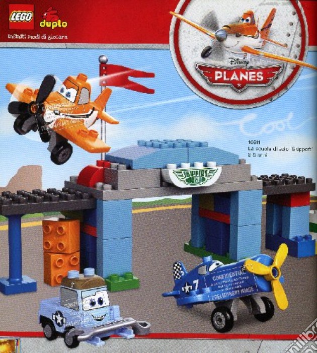 Lego - Duplo - Disney Planes - La Scuola Di Volo Skipper's gioco di Lego