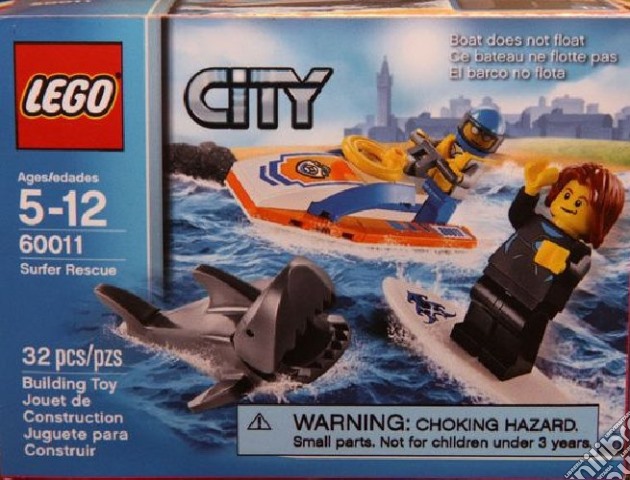 Lego - City - Salvataggio Del Surfista gioco di Lego