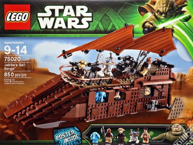 Lego - Star Wars - Jabba's Sail Barge gioco di Lego