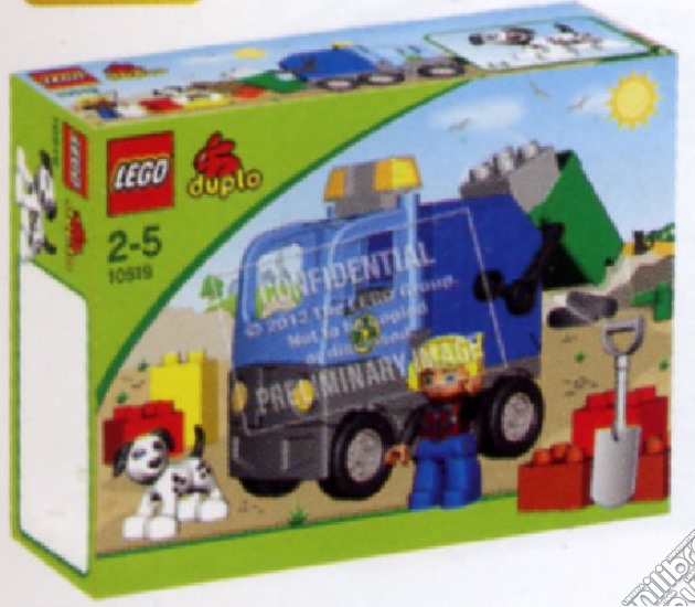 Lego - Duplo - Camioncino Della Spazzatura gioco