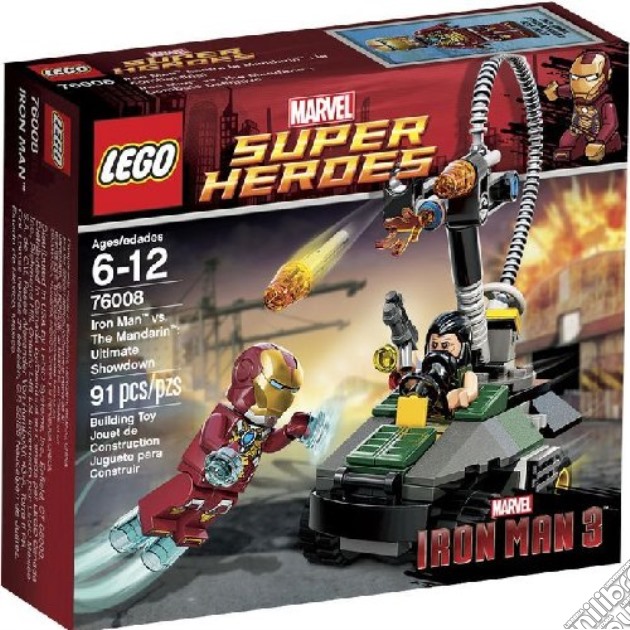 Lego - Marvel Super Heroes - Iron Man Contro The Mandarin gioco di Lego