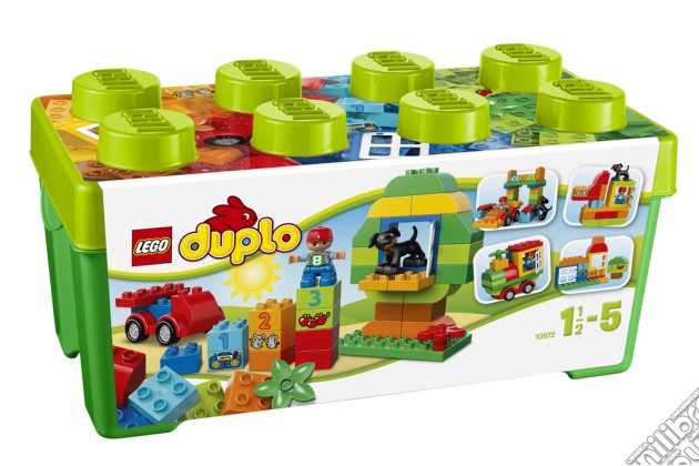 Lego - Duplo - Scatola Costruzioni 65 Pz Verde gioco di Lego
