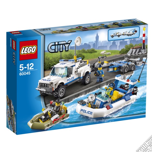 Lego - City - Gommone Della Polizia gioco di Lego