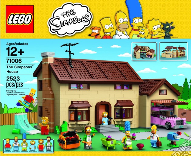 Lego - Speciale Collezionisti - La Casa Dei Simpson gioco di Lego
