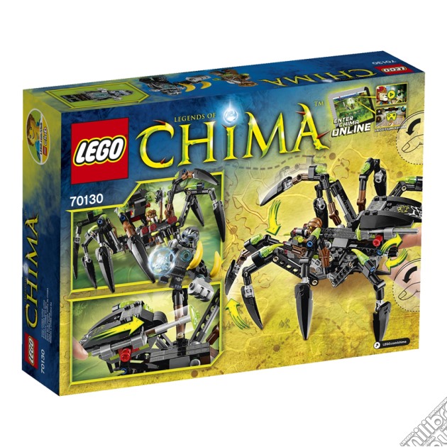Lego - Chima - Il Ragno Predatore Di Sparratus gioco di Lego