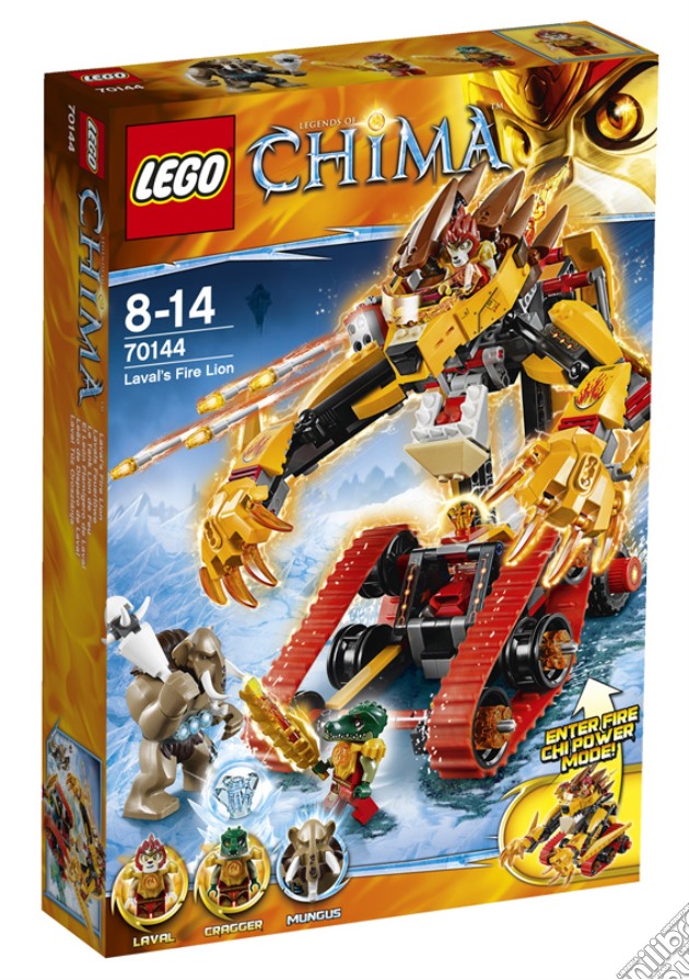 Lego - Chima - Leone Di Fuoco Di Laval gioco di Lego