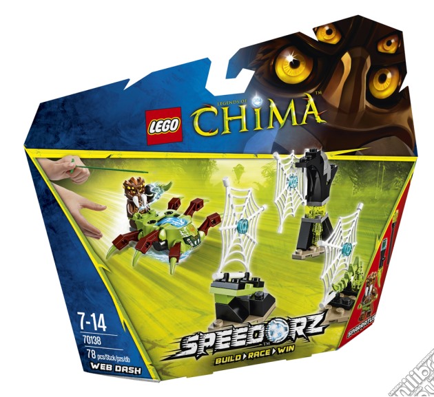 Lego - Chima - Slalom Fra Le Ragnatele gioco di Lego