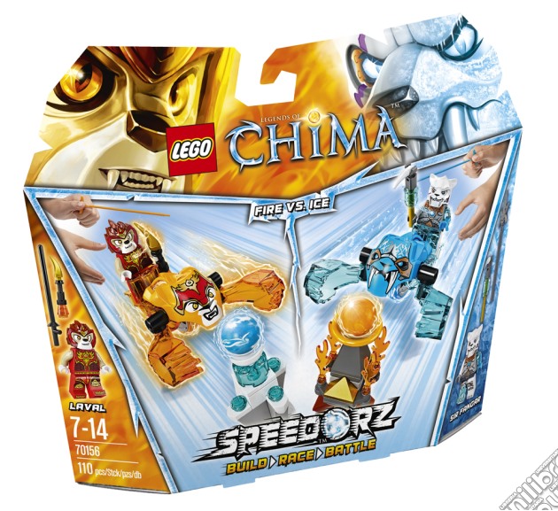 Lego - Chima - Fuoco Vs. Ghiaccio gioco di Lego