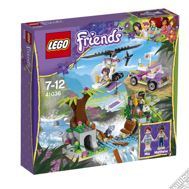 Lego - Friends - Salvataggio Al Ponte Della Giungla gioco di Lego