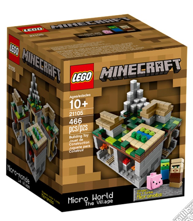 Lego - Cuusoo - Minecraft - Micro World - Il Villaggio gioco di Lego