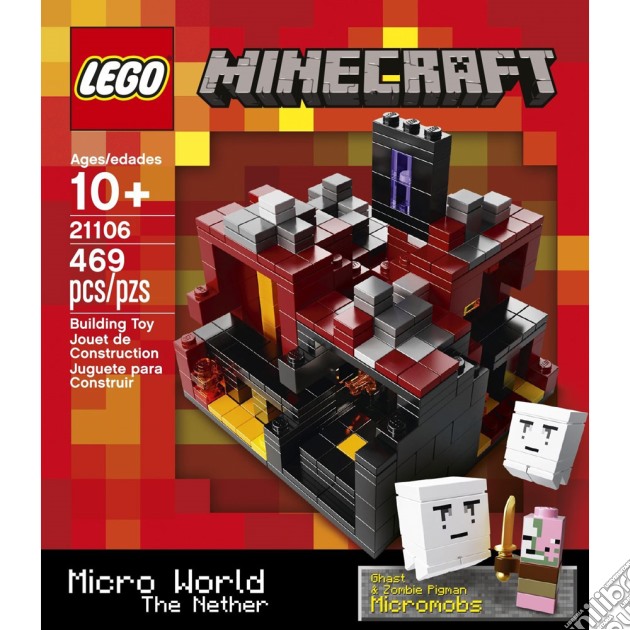Lego - Cuusoo - Minecraft - Micro World - Gli Inferi gioco di Lego