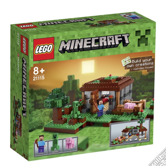 Lego 21115 - Minecraft - La Prima Notte gioco di Lego
