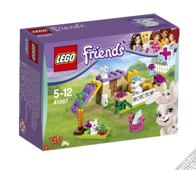 Lego 41087 - Friends - Il Coniglietto E I Cuccioli gioco di Lego