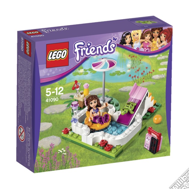 Lego 41090 - Friends - La Piscina Di Olivia gioco di Lego