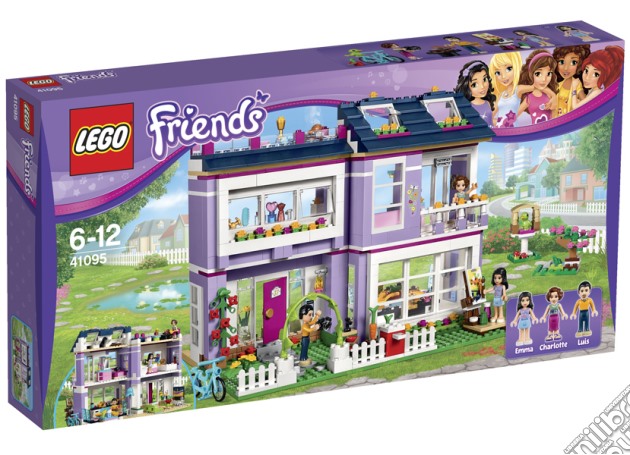 Lego 41095 - Friends - La Villetta Di Emma gioco di Lego