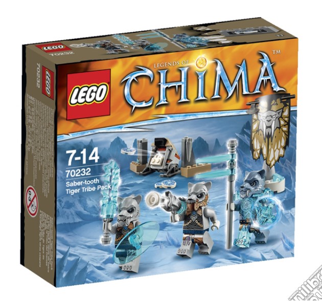 Lego 70232 - Chima - Tribu' Tigri Dai Denti A Sciabola gioco di Lego