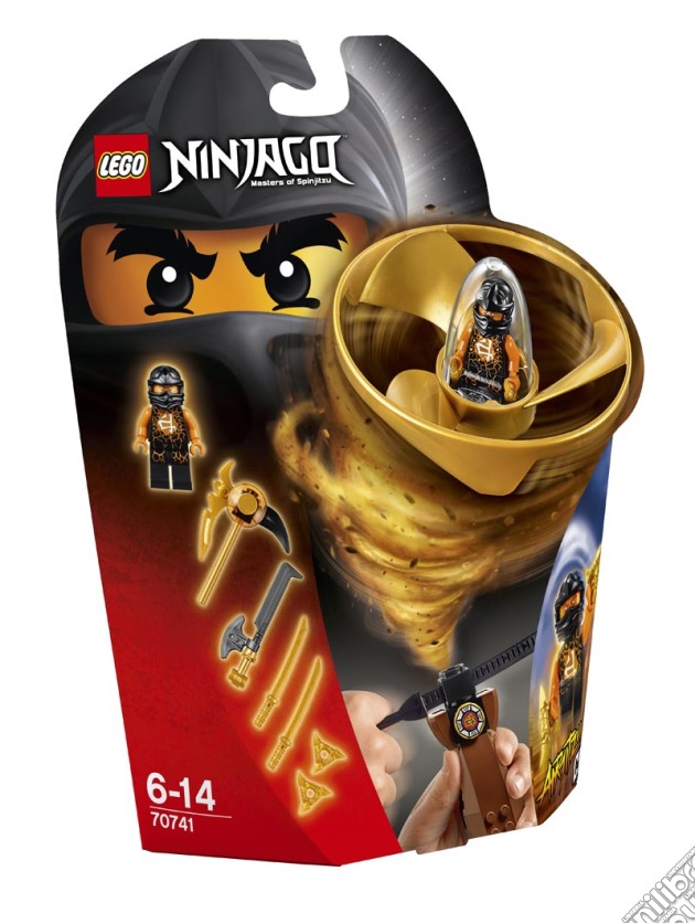 Lego 70741 - Ninjago - Airjitzu Cole gioco di Lego