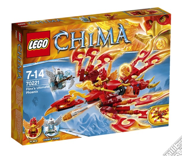 Lego 70221 - Chima - La Fenice Di Fuoco Di Flinx gioco di Lego