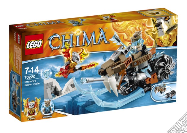 Lego 70220 - Chima - Il Ciclo-Sciabola Di Strainor gioco di Lego