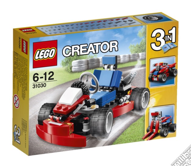Lego 31030 - Creator - Go-Kart Rosso 3 In 1 gioco di Lego