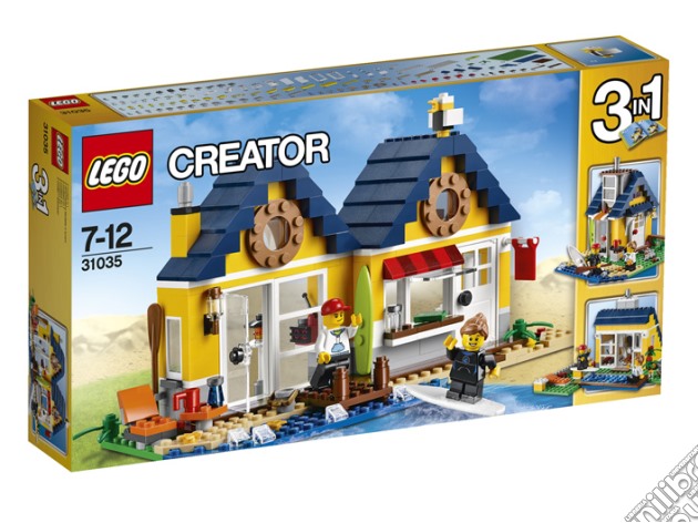 Lego 31035 - Creator - Cabina Da Spiaggia 3 In 1 gioco di Lego