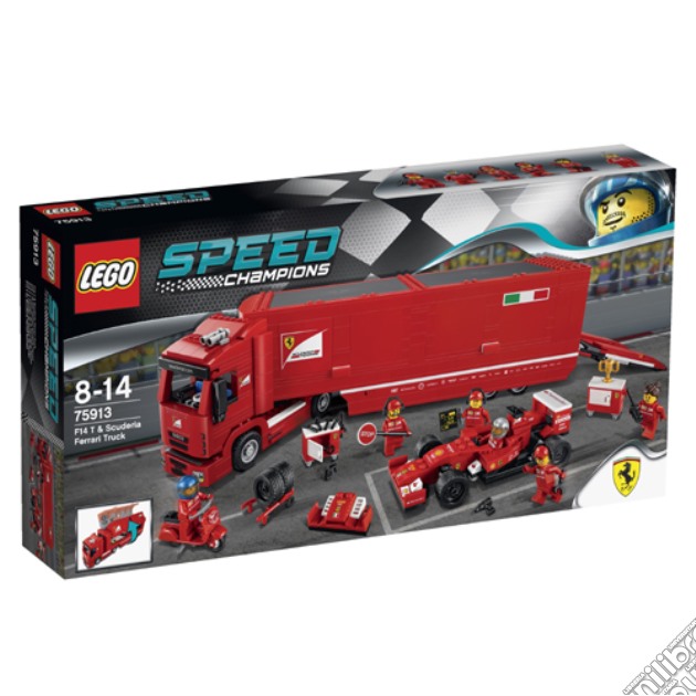 Lego 75913 - Speed Champions - Camion Trasportatore F14 T E Scuderia gioco di Lego