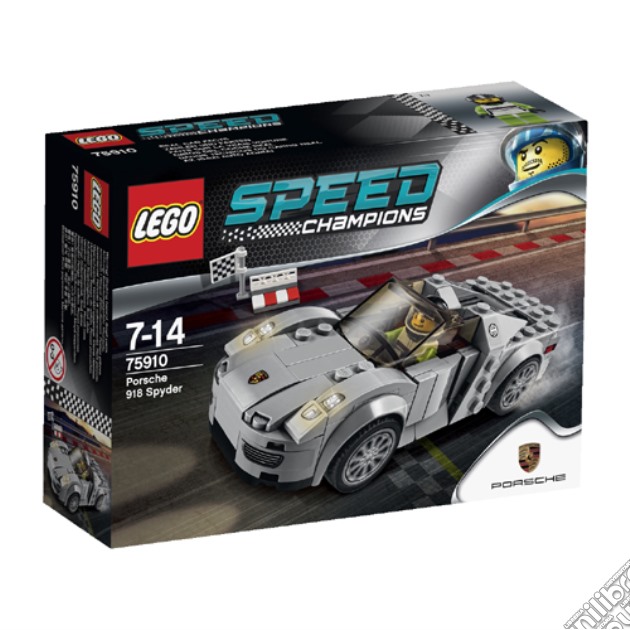 Lego 75910 - Speed Champions - Porsche 918 Spyder gioco di Lego