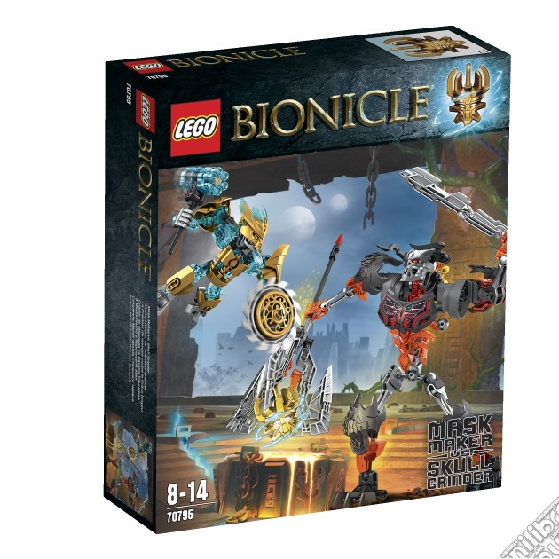 Lego 70795 - Bionicle - Creatore Di Maschere Vs. Grinder gioco di Lego