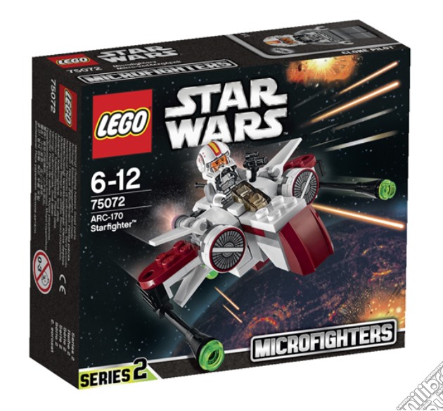 Lego 75072 - Star Wars - Arc-170 Starfighter gioco di Lego