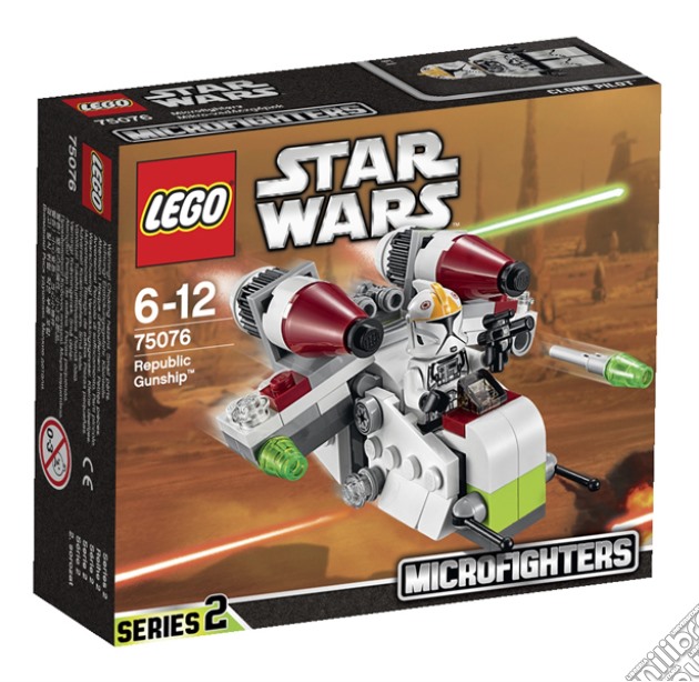 Lego 75076 - Star Wars - Republic Gunship gioco di Lego