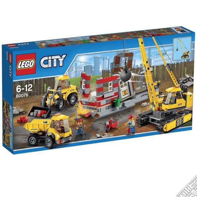 Lego 60076 - City - Cantiere Da Demolizione gioco di Lego