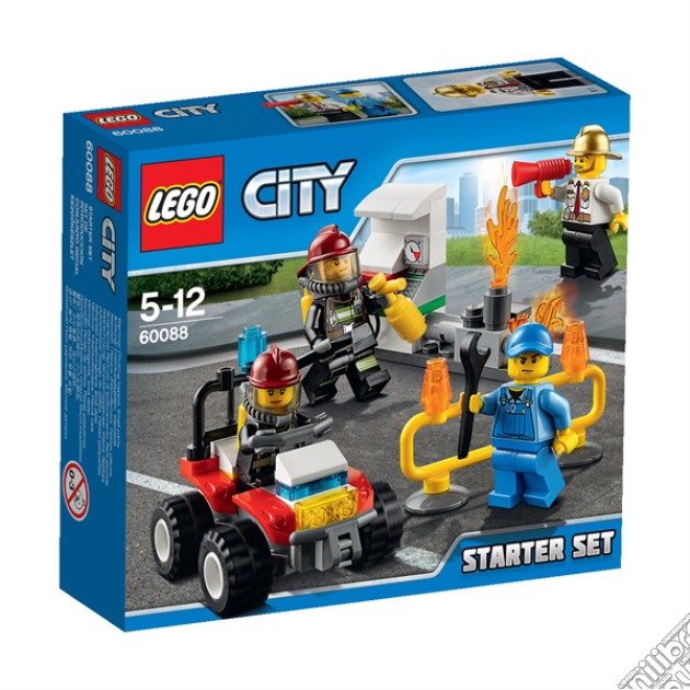 Lego 60088 - City - Pompieri - Starter Set gioco di Lego