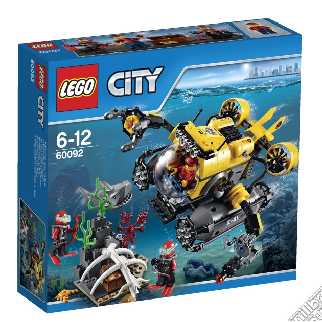 Lego 60092 - City - Sottomarino gioco di Lego