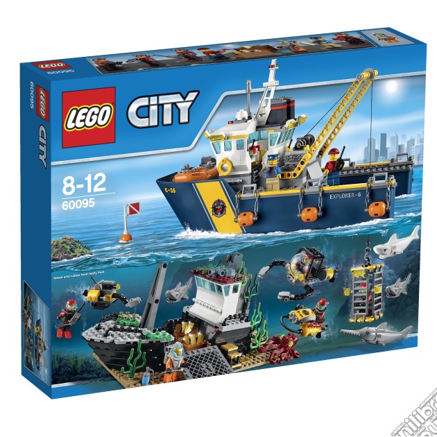 Lego 60095 - City - Nave Per Esplorazioni Sottomarine gioco di Lego