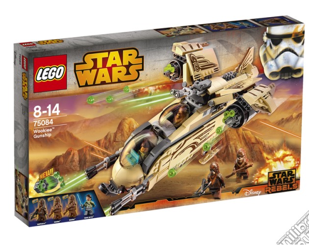 Lego 75084 - Star Wars - Gunship Wookiee gioco di Lego