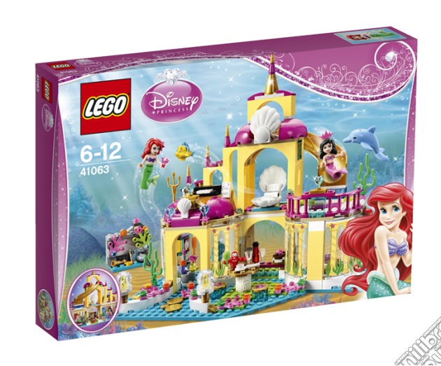 Lego 41063 - Principesse Disney - Il Palazzo Sottomarino Di Ariel gioco di Lego
