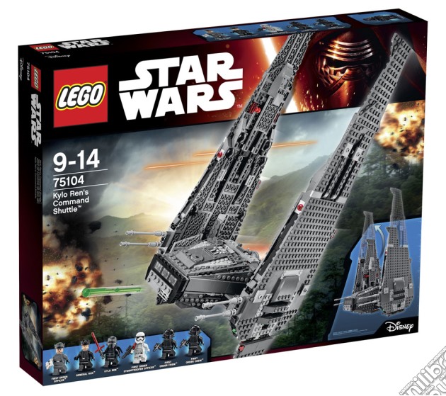 Lego Star Wars - Shuttle Commando Di Kylo Ren gioco di Lego